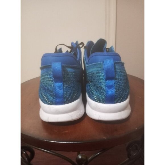 Nike Free TR Flyknit 718785-401 Blue Running Shoes Sneakers Women's Size 11.5 - Picture 11 of 14